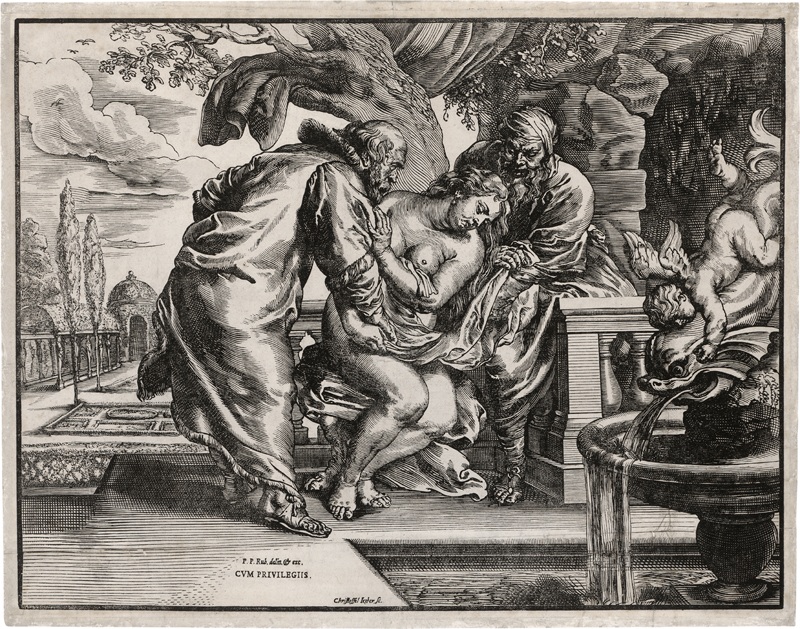 Lot 5134, Auction  127, Jegher, Christoffel, Susanna und die beiden Alten