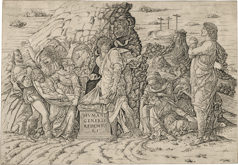 Lot 5149, Auction  127, Mantegna, Andrea, Die Grablegung