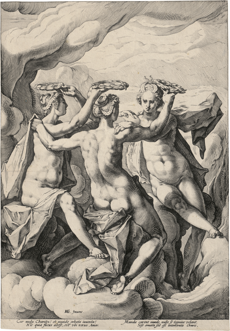 Lot 5151, Auction 127, Matham, Jacob, Die drei Grazien