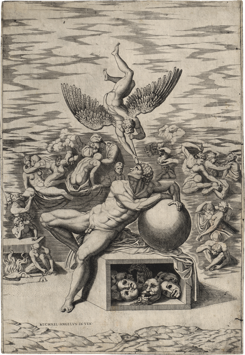 Lot 5161, Auction 127, Michelangelo - nach, Der Traum des menschlichen Lebens