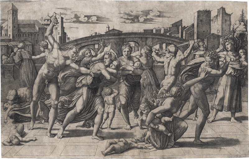Lot 5192, Auction 127, Raimondi, Marcantonio, Der Bethlehemitische Kindermord