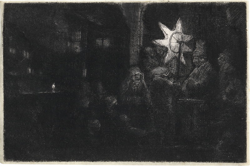 Lot 5202, Auction 127, Rembrandt Harmensz. van Rijn, Dreikönigsabend: ein Nachtstück