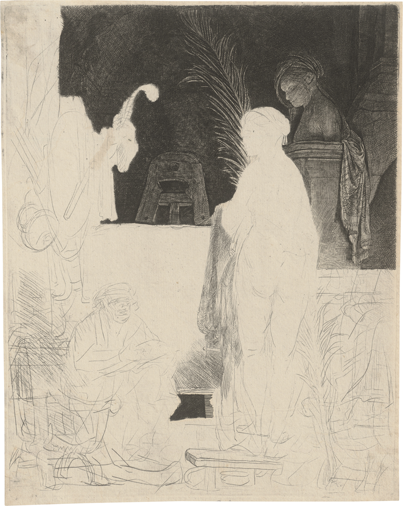 Lot 5204, Auction 127, Rembrandt Harmensz. van Rijn, Der Zeichner nach dem Modell