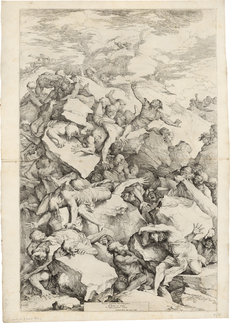 Lot 5214, Auction  127, Rosa, Salvator, Das graphische Œuvre des Künstlers
