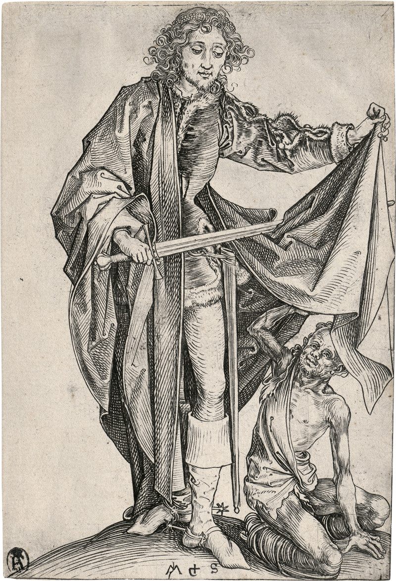 Lot 5225, Auction  127, Schongauer, Martin, Der hl. Martin