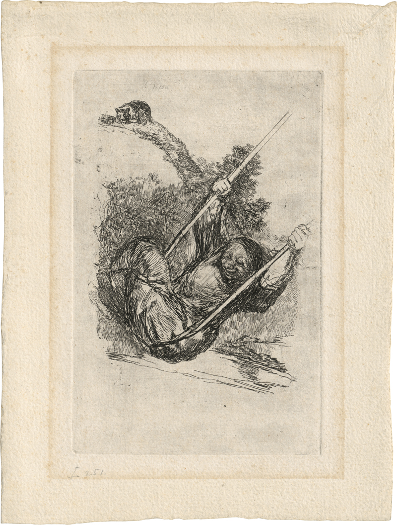 Lot 5266, Auction  127, Goya, Francisco de, Vieja Columbiándose
