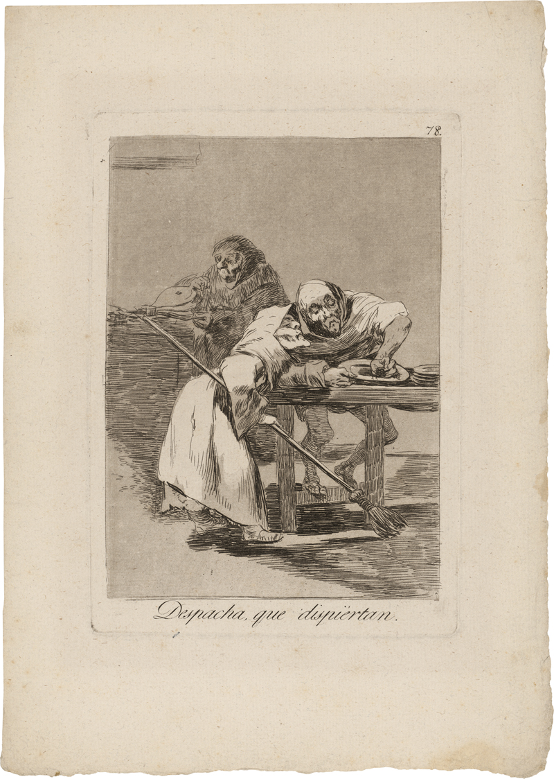 Lot 5272, Auction 127, Goya, Francisco de, Despacha, que dispiértan