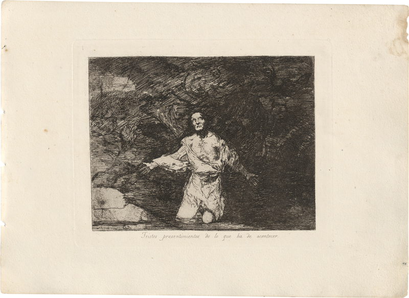 Lot 5273, Auction 127, Goya, Francisco de, Tristes presentimientos de lo que ha de acontecer