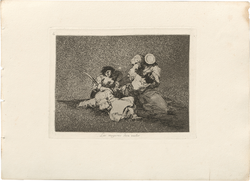 Lot 5274, Auction 127, Goya, Francisco de, Las mugeres dan valor