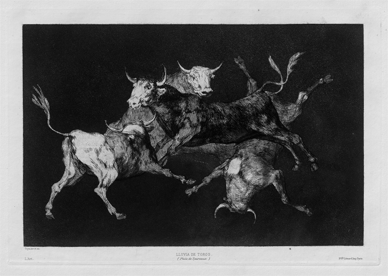 Lot 5277, Auction 127, Goya, Francisco de, Los Proverbios: Vier ergänzende Blätter