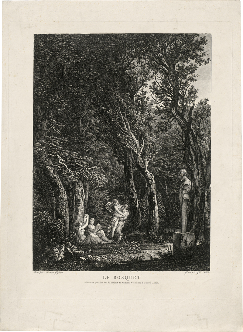 Lot 5283, Auction 127, Kolbe, Carl Wilhelm, Le Bosquet