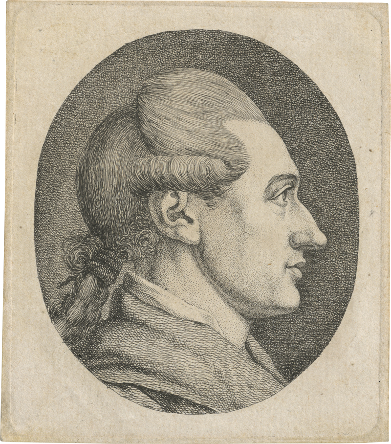Lot 5300, Auction 127, Schmoll, Georg Friedrich, Bildnis des jungen Goethe im Profil nach rechts