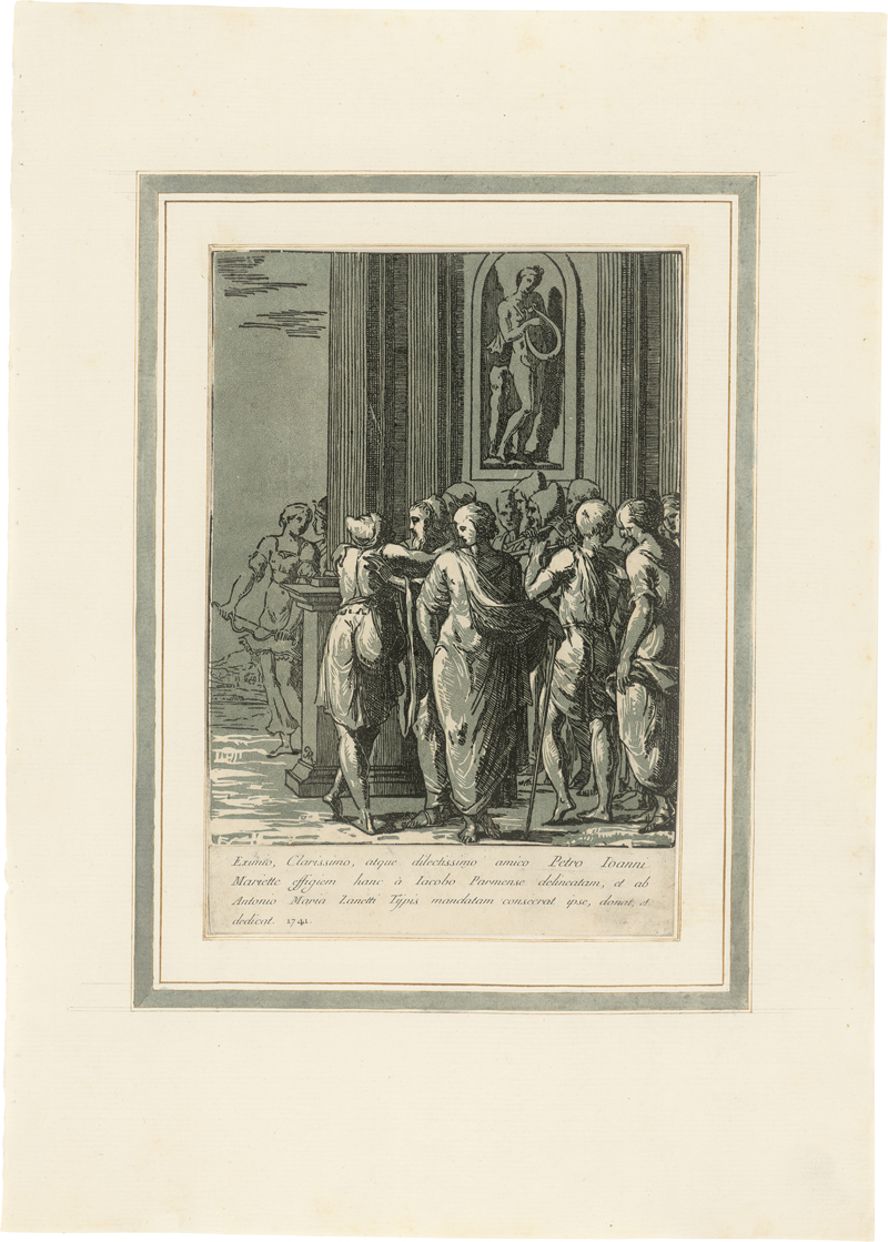 Lot 5320, Auction 127, Zanetti, Anton Maria, Eine Gruppe Männer und Frauen