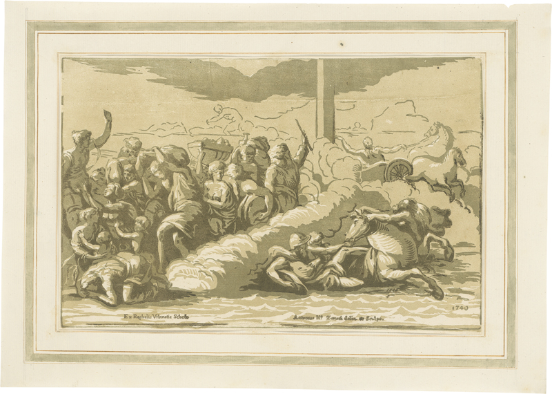 Lot 5321, Auction 127, Zanetti, Anton Maria, Die Israeliten durchqueren das Rote Meer