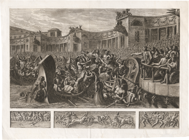 Lot 5329, Auction 127, Ademollo, Luigi, Eine Naumachie