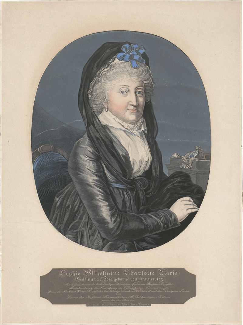 Lot 5348, Auction  127, Gubitz, Friedrich Wilhelm, Sophie Wilhelmine Charlotte Marie, Gräfin von Voß, geborne von Dannewitz