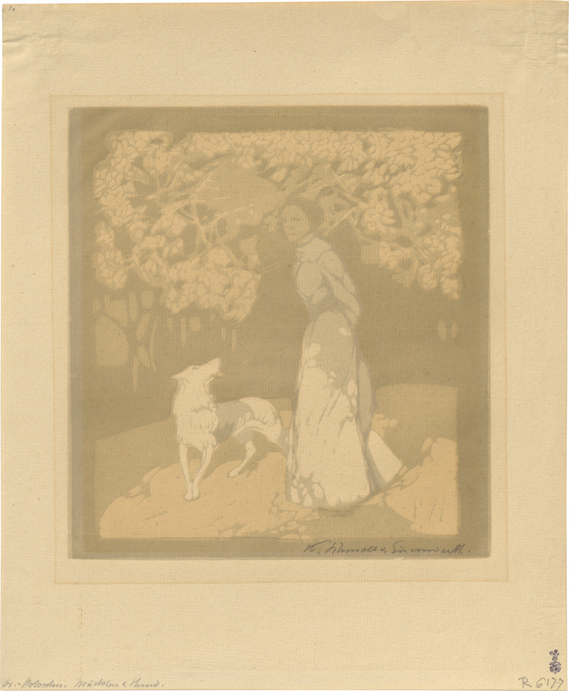Lot 5417, Auction  127, Schmoll von Eisenwerth, Karl, "Mädchen und Hund"
