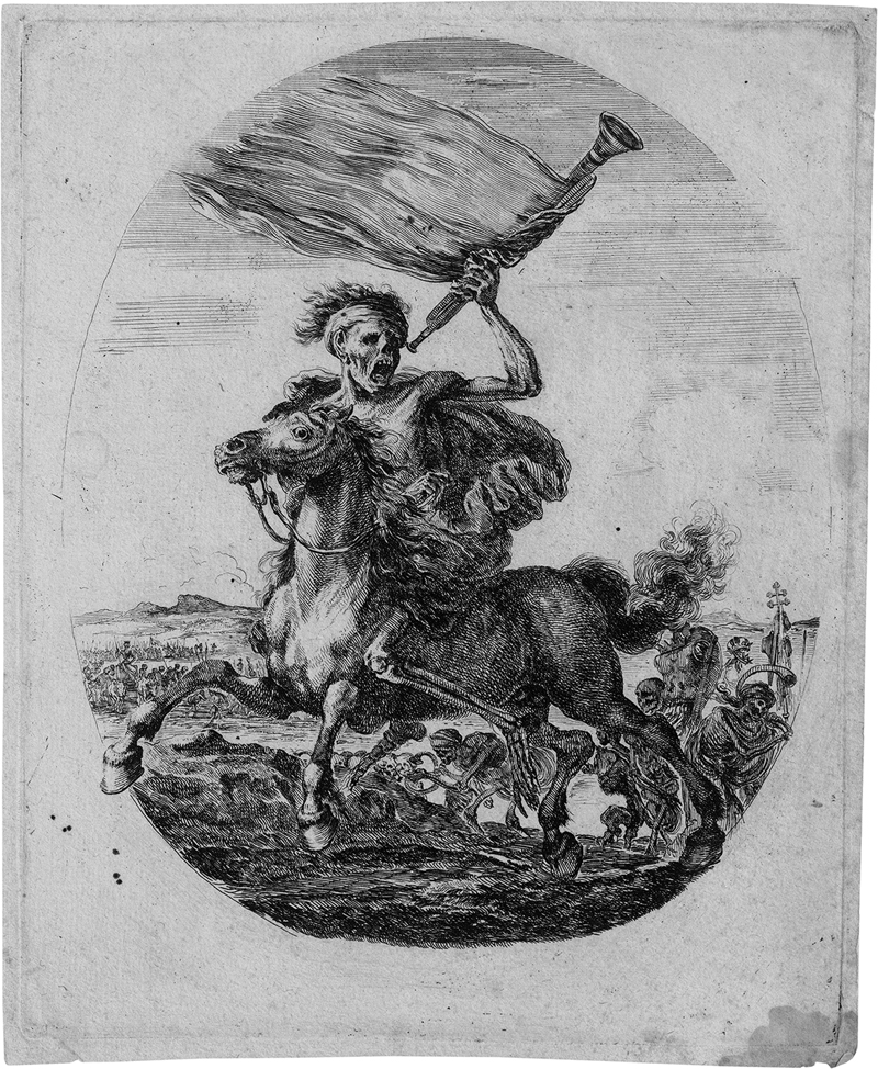 Lot 5441, Auction  127, Bella, Stefano della, Der Tod zu Pferd