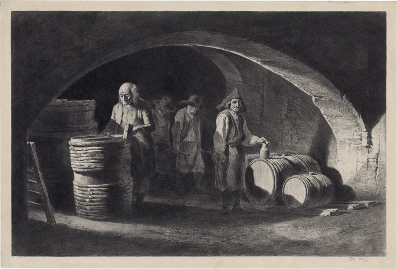 Lot 5444, Auction  127, Boissieu, Jean Jacques de, Ca. 35 Blatt des Künstlers