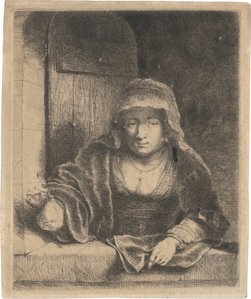 Lot 5445, Auction  127, Bol, Ferdinand, Dame mit einer Birne