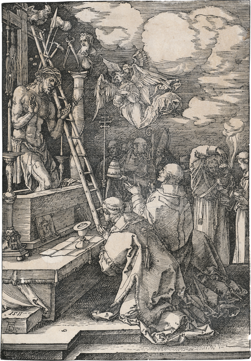 Lot 5499, Auction 127, Dürer, Albrecht, Die Messe des hl. Gregor