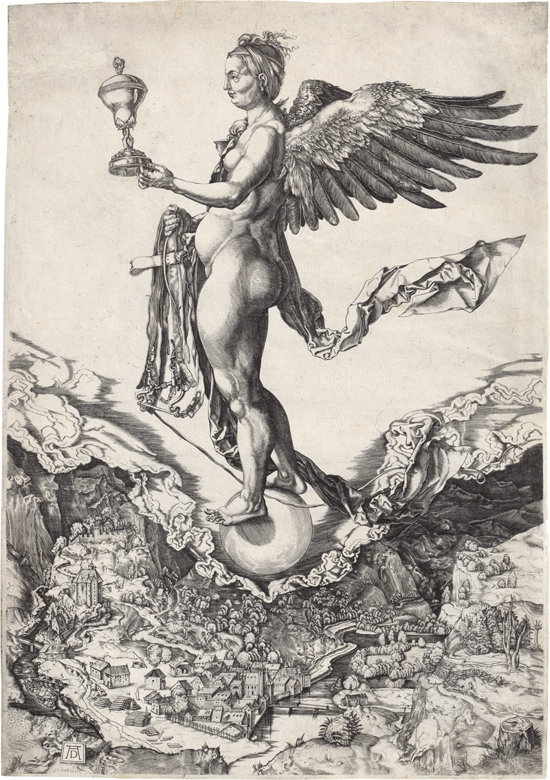 Lot 5503, Auction 127, Dürer, Albrecht - nach, Nemesis oder: Das große Glück