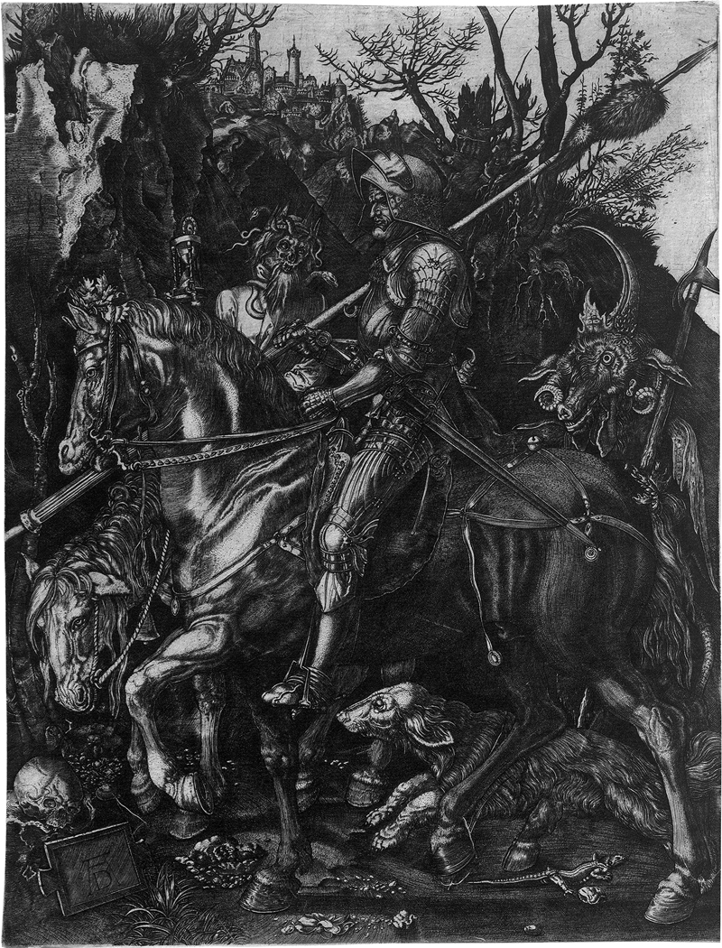 Lot 5504, Auction  127, Dürer, Albrecht - nach, Ritter, Tod und Teufel
