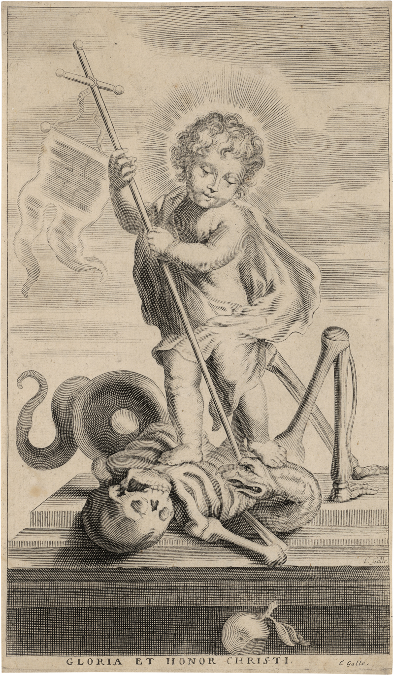 Lot 5513, Auction 127, Galle I, Cornelis, Das Christuskind bezwingt den Tod.