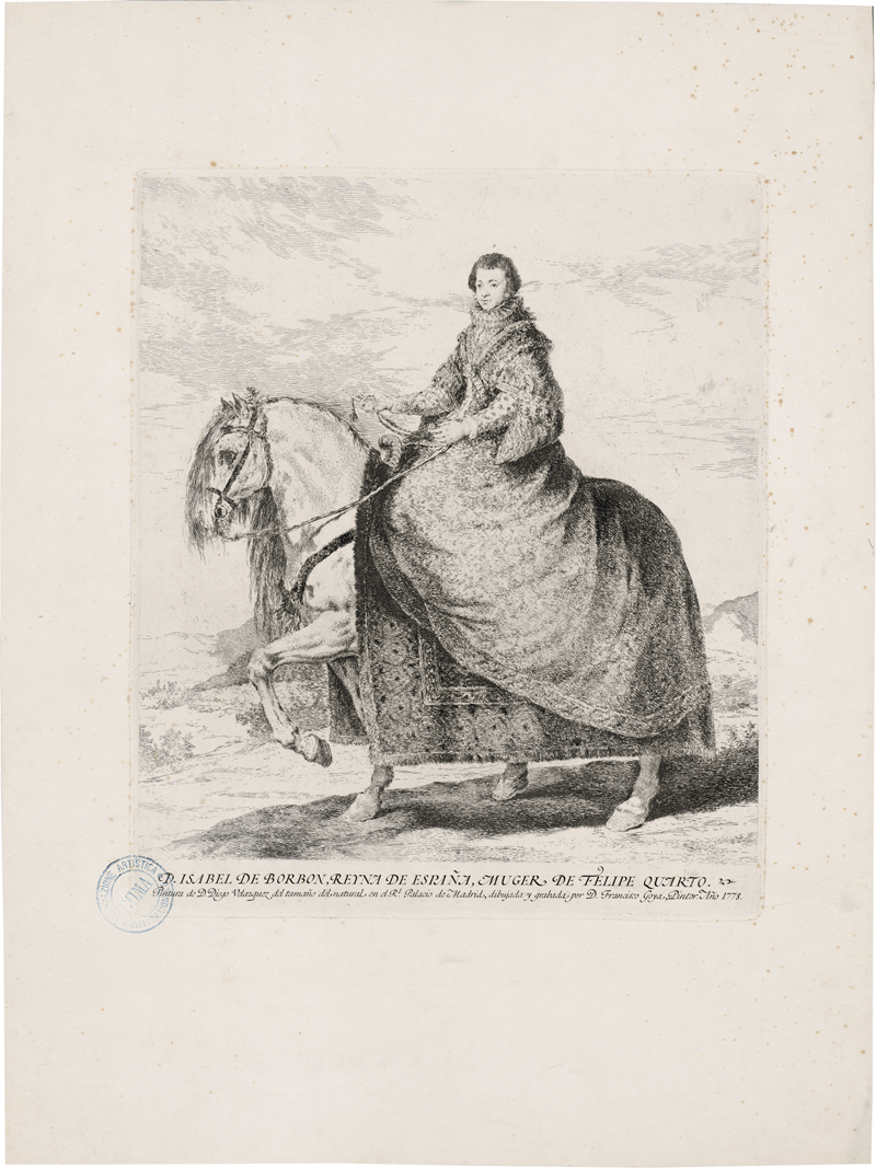 Lot 5520, Auction 127, Goya, Francisco de, Isabel de Borbon