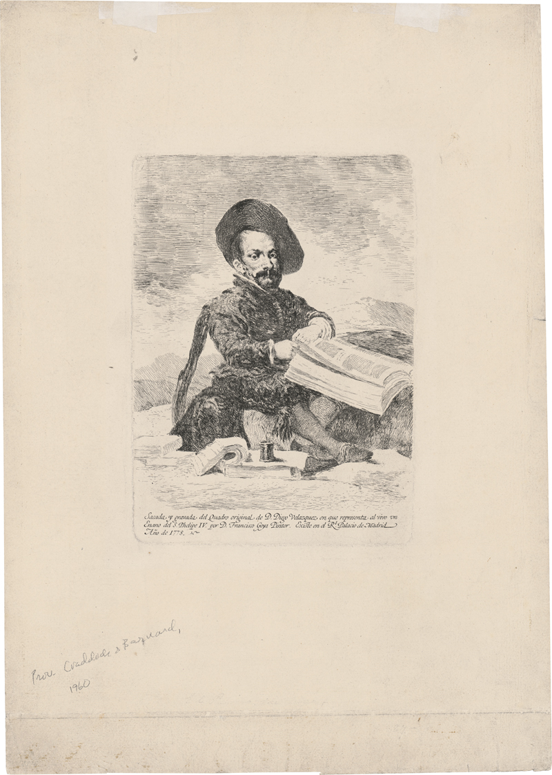 Lot 5521, Auction 127, Goya, Francisco de, Un Enano (El Primo)