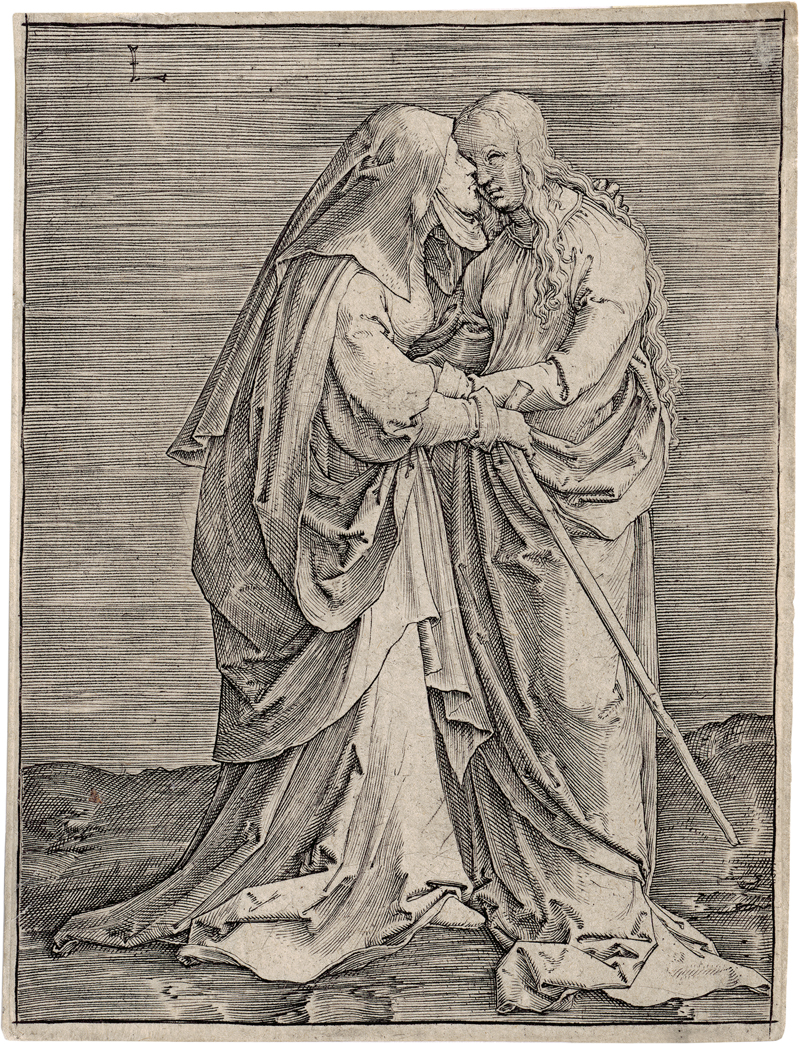 Lot 5566, Auction 127, Leyden, Lucas van, Die Heimsuchung