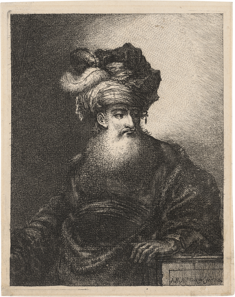 Lot 5586, Auction  127, Nothnagel, Johann Andreas, Bildnis eines Orientalen