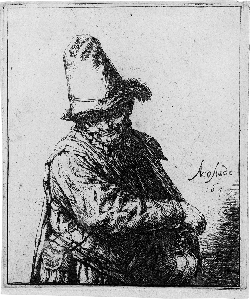 Lot 5588, Auction  127, Ostade, Adriaen van, Der Leiermann