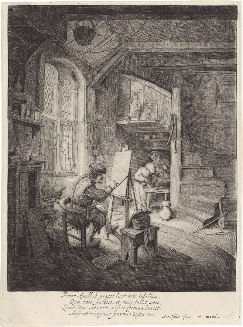 Lot 5590, Auction  127, Ostade, Adriaen van, Der Maler