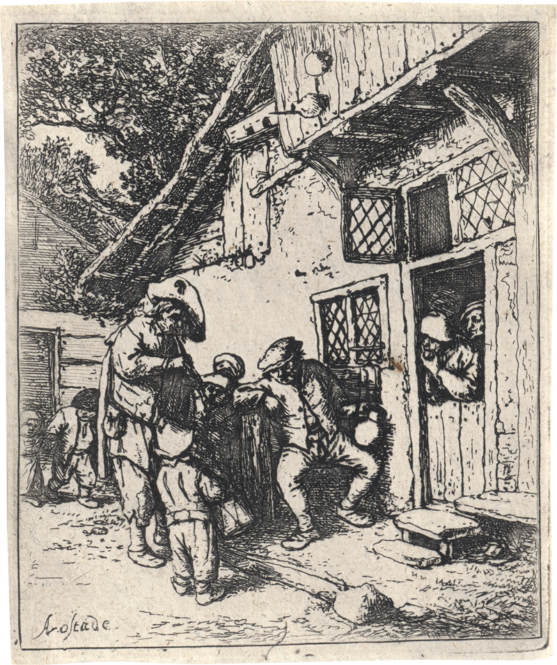 Lot 5591, Auction  127, Ostade, Adriaen van, Die wandernden Musikanten