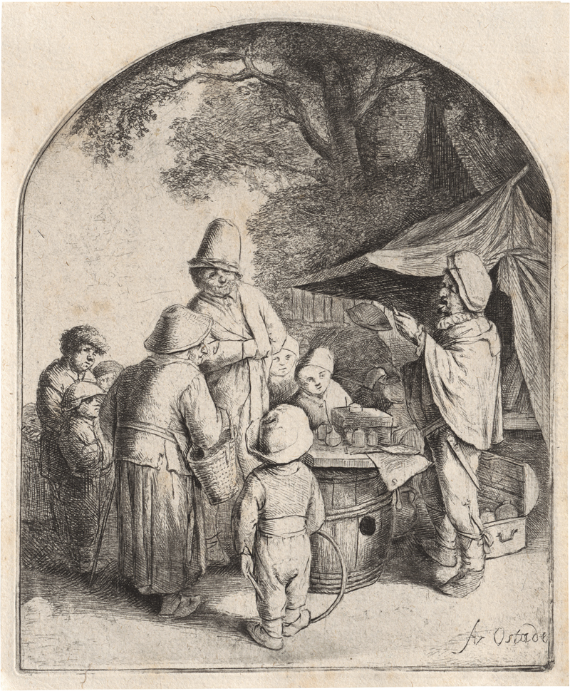 Lot 5593, Auction 127, Ostade, Adriaen van, Der Quacksalber