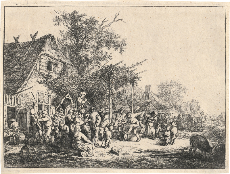 Lot 5594, Auction  127, Ostade, Adriaen van, Der Tanz unter der Laube
