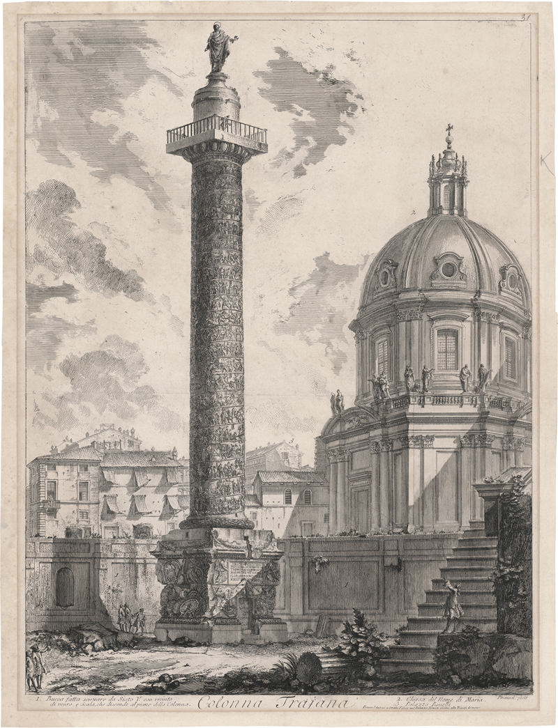 Lot 5602, Auction 127, Piranesi, Giovanni Battista, Colonna Trajana