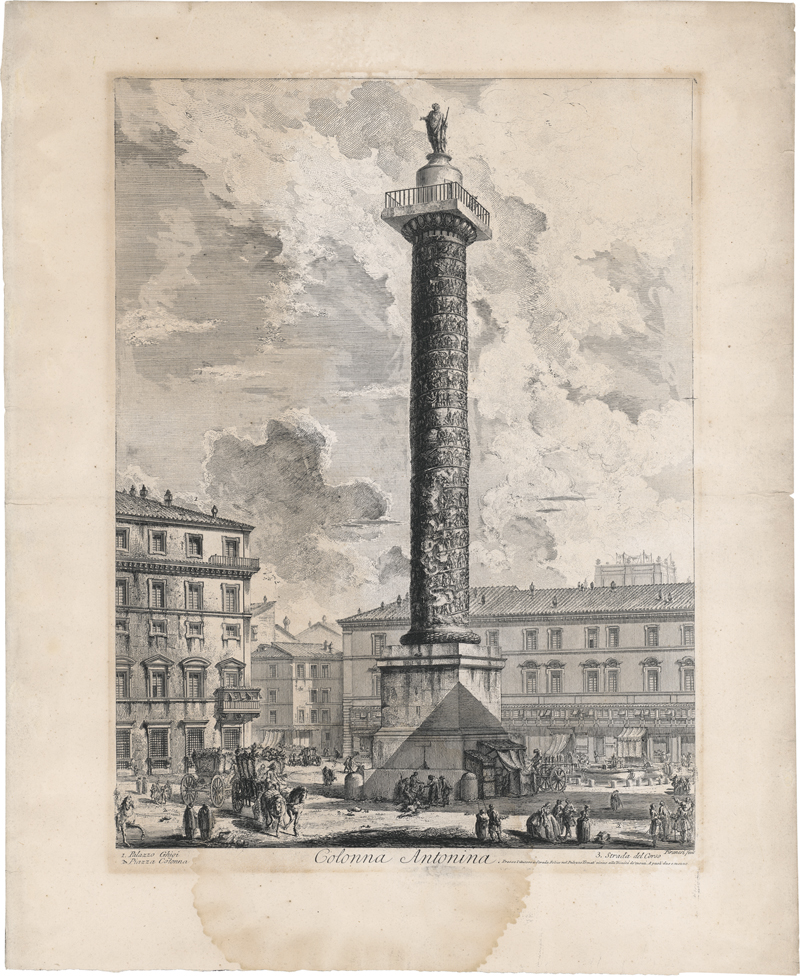 Lot 5603, Auction 127, Piranesi, Giovanni Battista, Colonna Antonina