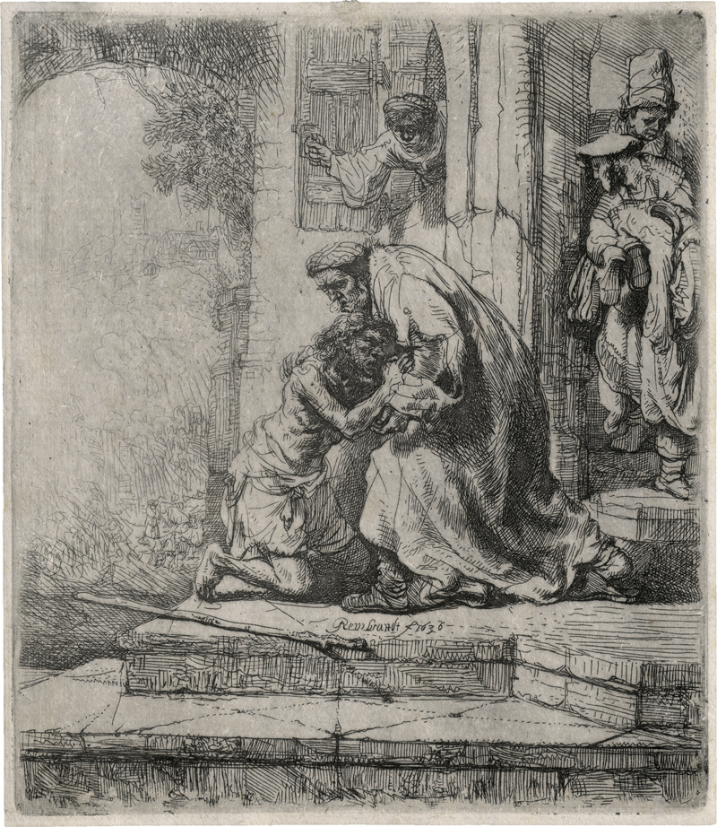 Lot 5612, Auction  127, Rembrandt Harmensz. van Rijn, Die Rückkehr des verlorenen Sohnes