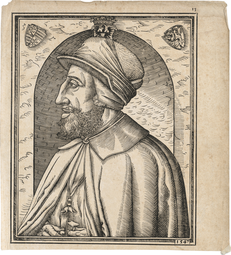 Lot 5629, Auction 127, Ribestein, Michel, Bildnis Kaiser Ferdinand I.