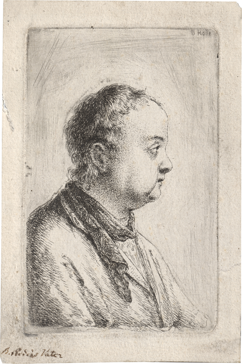 Lot 5631, Auction  127, Rode, Christian Bernhard, Portrait des Schwiegervaters