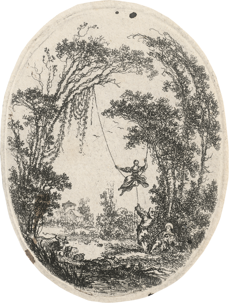 Lot 5641, Auction 127, Saint-Non, Jean-Claude-Richard Abbé de, Drei pastorale Landschaften