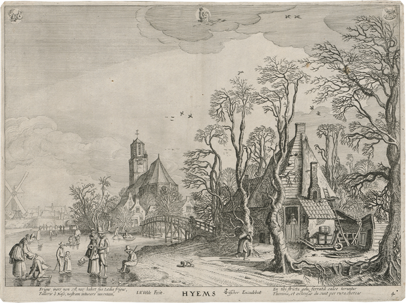 Lot 5664, Auction  127, Velde II, Jan van de, Aestas (Sommer); Hymes (Winter)
