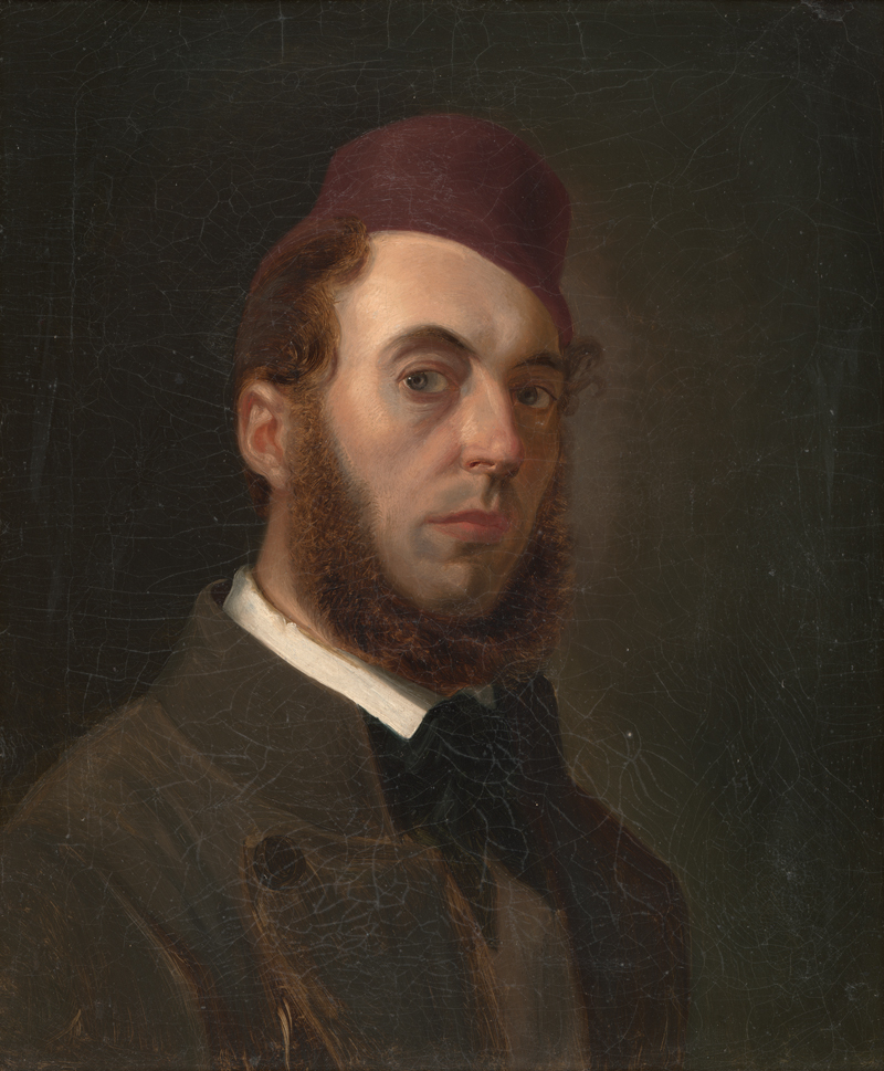 Lot 6055, Auction  127, Simmler, Friedrich Carl, Selbstbildnis des Künstlers
