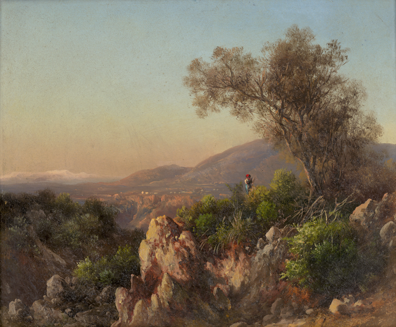 Lot 6075, Auction  127, Markó d. J., Károly - zugeschrieben, Blick auf das Arnotal
