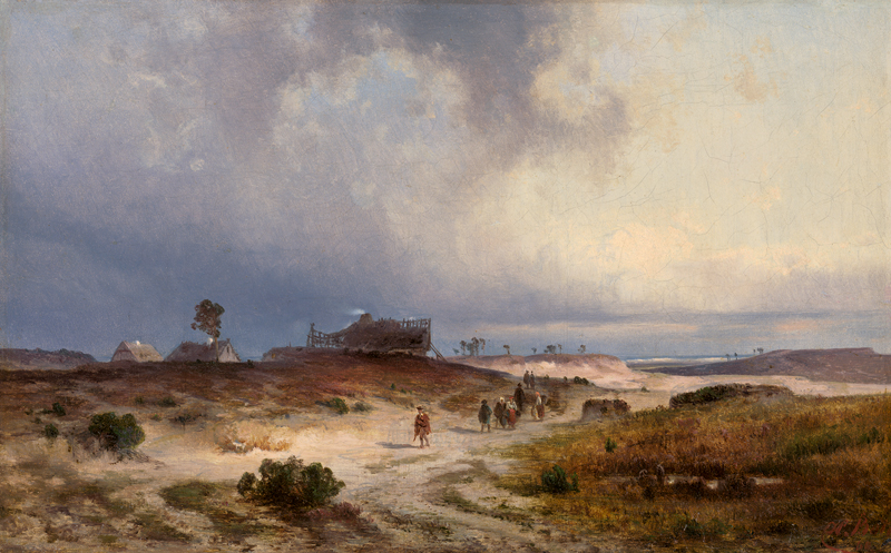 Lot 6117, Auction  127, Both, Hermann, Pommersche Küstenlandschaft bei aufziehendem Sturm