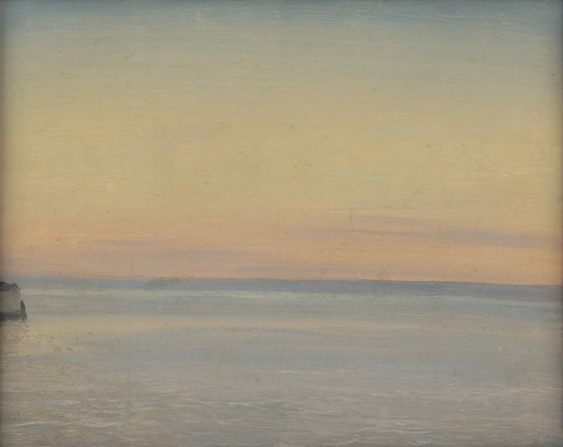 Lot 6123, Auction 127, Mevius, Hermann, Sonnenuntergang über der Nordsee