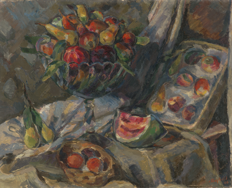 Lot 6145, Auction 127, Freyhold, Konrad Ferdinand von, "Stilleben mit Melonenschnitz"