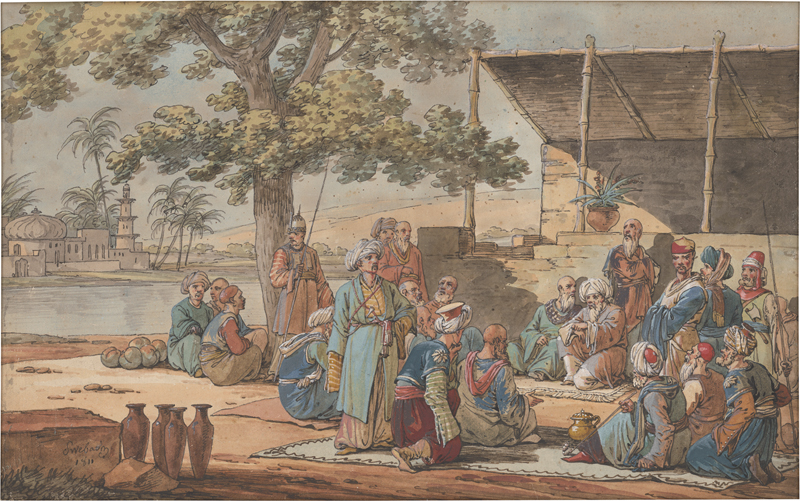 Lot 6344, Auction  127, Swebach, Jacques-François, Audienz beim Großwesir